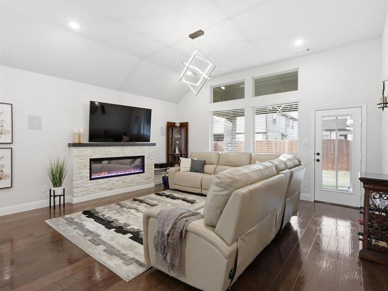 Furnished interior view inside a new home in , Mansfield (Image 26).