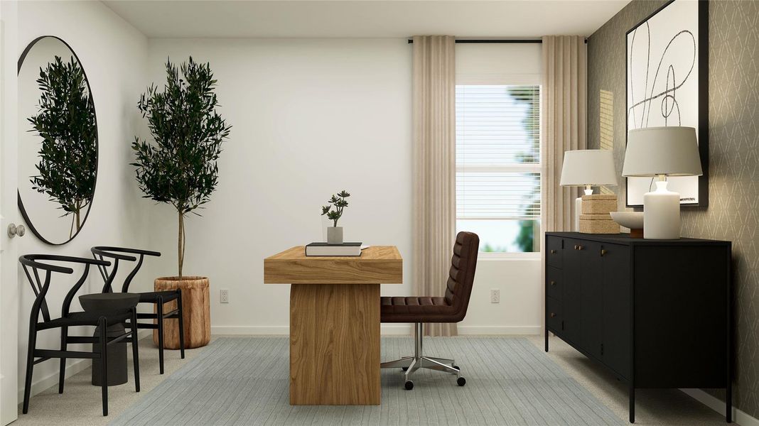 Furnished interior view inside a new home in , Elgin (Image 15).