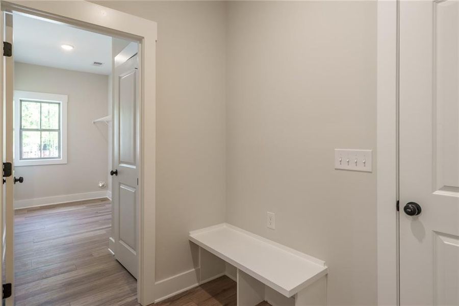 Furnished interior view inside a new home in , Social Circle (Image 11). Furnished interior view inside a new home in , Social Circle (Image 11).