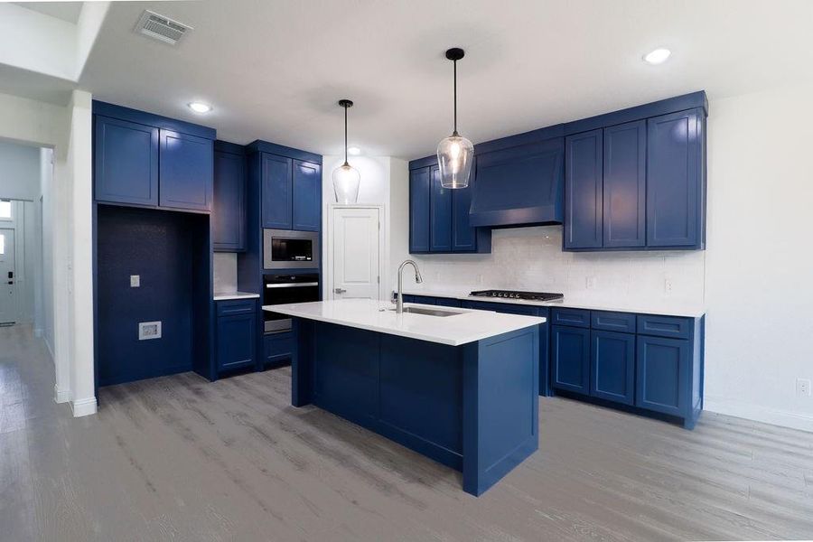 Furnished interior view inside a new home in , Fort Worth (Image 8). Furnished interior view inside a new home in , Fort Worth (Image 8).