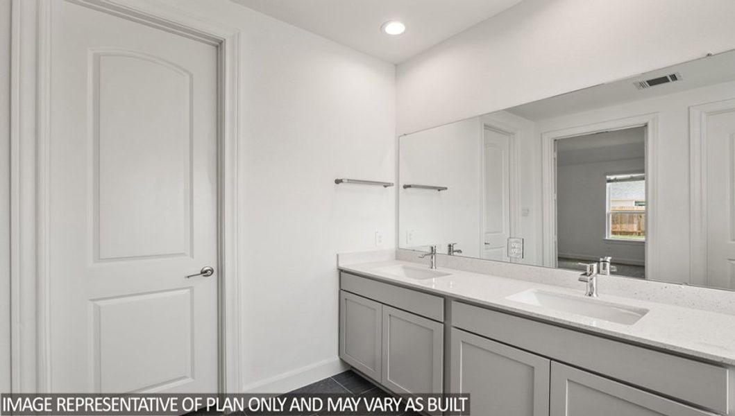 Representative furnished interior of a home built from the Cardinale by D.R. Horton in River Ranch Estates, Dayton (Image 10).