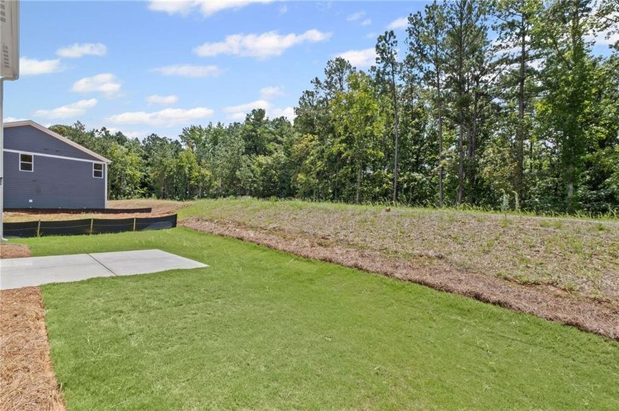 Exterior details and patio area of a home in Sage Woods, Dallas (Image 4).