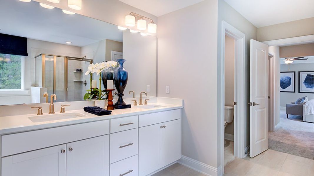 Representative furnished interior of a home built from the Wayland by Taylor Morrison in Hickory Grove, Sanford (Image 32).