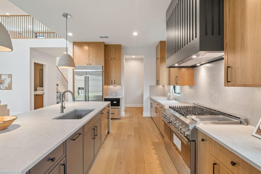 Furnished interior view inside a new home in , Houston (Image 12).