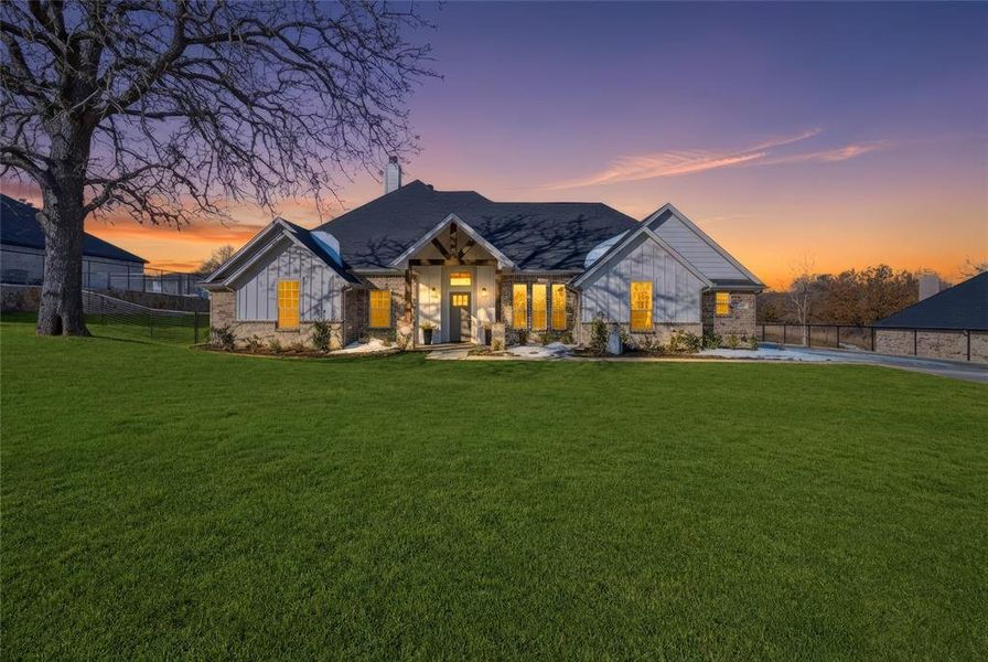 Exterior details and patio area of a home in , Springtown (Image 21).