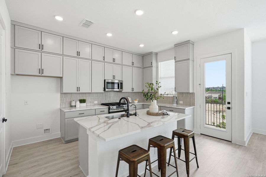 Furnished interior view inside a new home in Prominence Urban, San Antonio (Image 14).