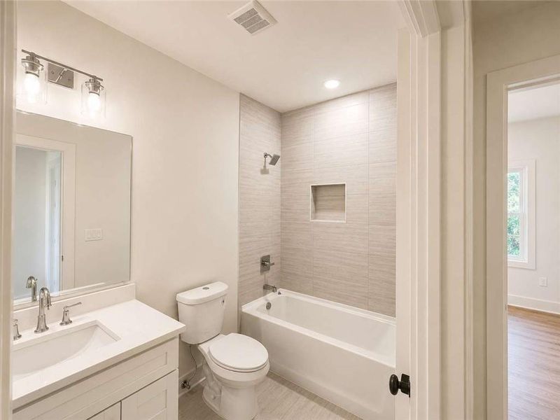 Furnished interior view inside a new home in , Decatur (Image 10).