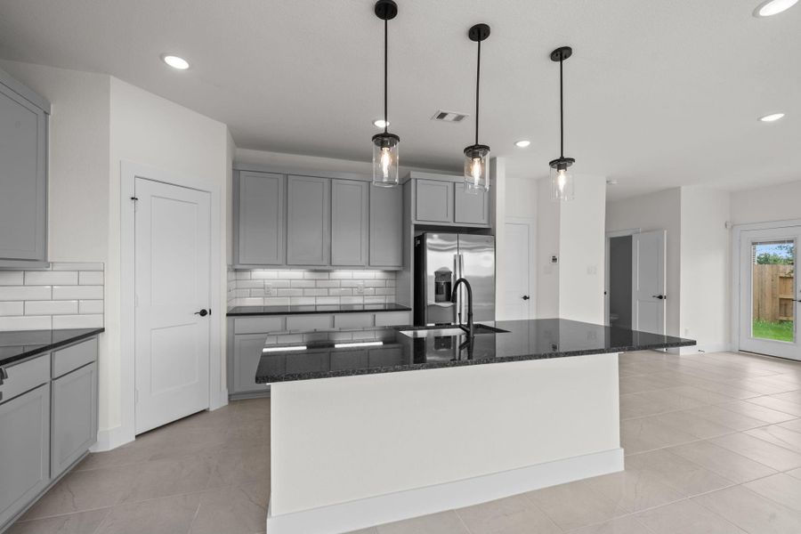 Furnished interior view inside a new home in , Katy (Image 9).