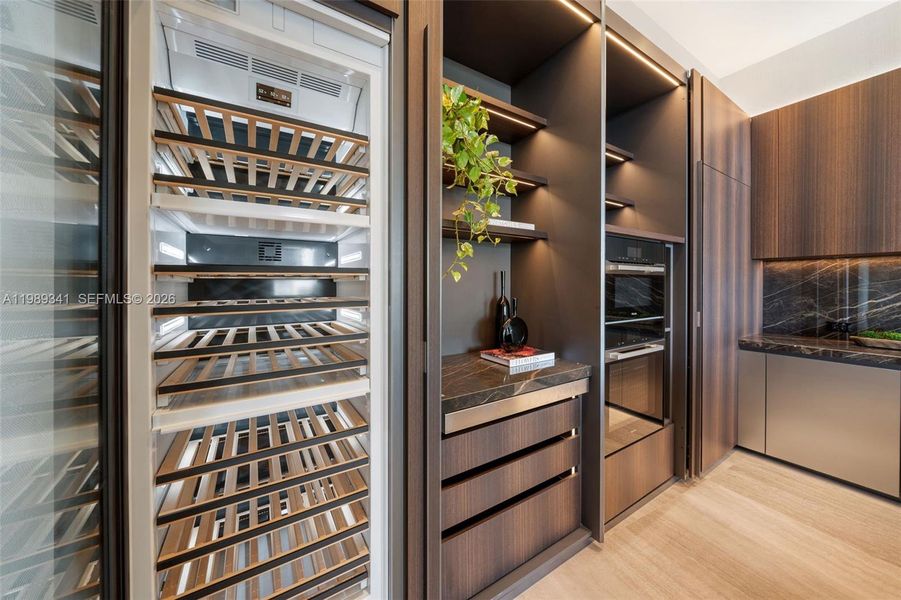 Furnished interior view inside a new home in , Miami (Image 50).