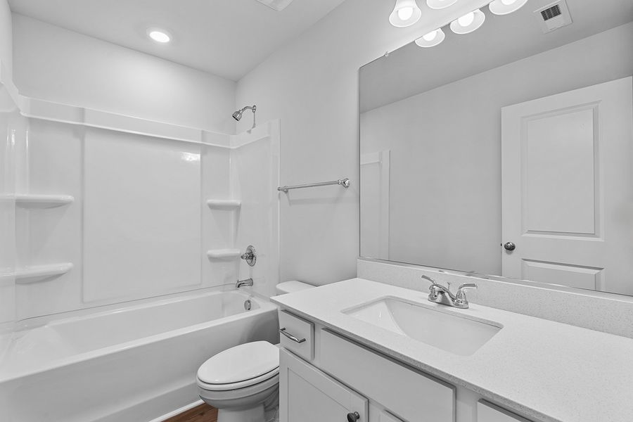 Furnished interior view inside a new home in Hanes Lake, Winston-Salem (Image 19). Furnished interior view inside a new home in Hanes Lake, Winston-Salem (Image 19).