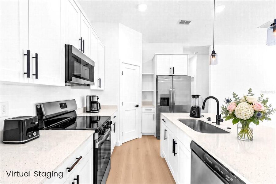 Furnished interior view inside a new home in , Citrus Springs (Image 7).