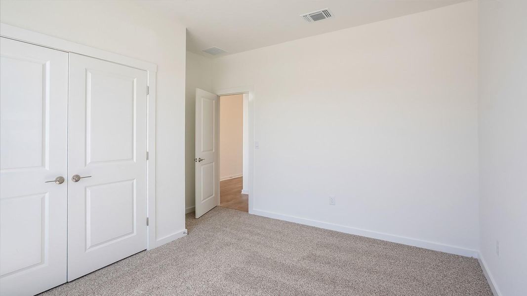 Spacious, unfurnished interior of a new home in Rosenbusch Ranch, Leander (Image 22). Spacious, unfurnished interior of a new home in Rosenbusch Ranch, Leander (Image 22).