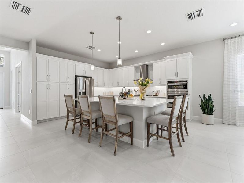 Furnished interior view inside a new home in Valencia Ridge (55+), Wesley Chapel (Image 20). Furnished interior view inside a new home in Valencia Ridge (55+), Wesley Chapel (Image 20).