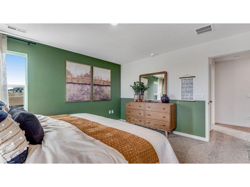 Furnished interior view inside a new home in Prairie Song, Windsor (Image 35).