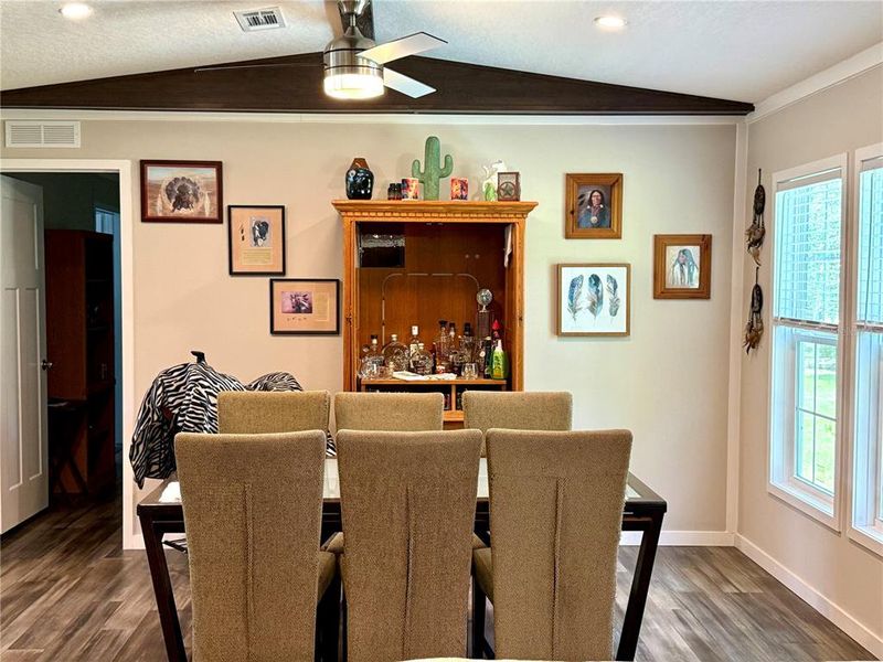 Furnished interior view inside a new home in , Bushnell (Image 33).