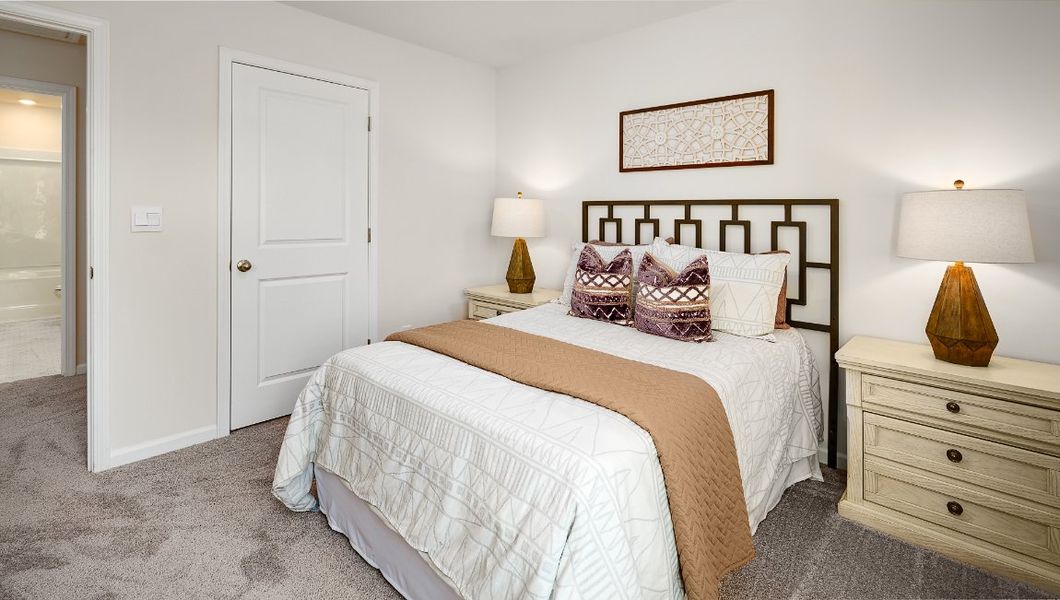 Furnished interior view inside a new home in Zion Springs, Hickory (Image 23). Furnished interior view inside a new home in Zion Springs, Hickory (Image 23).