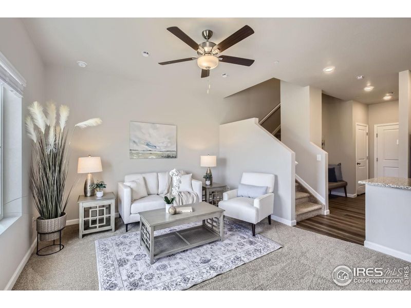 Furnished interior view inside a new home in Johnstown Village, Johnstown (Image 12).