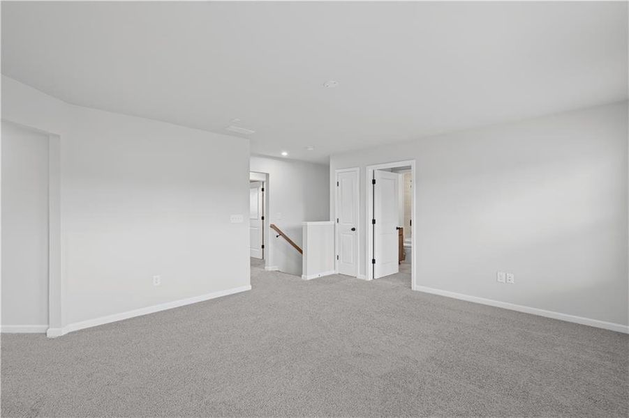 Spacious, unfurnished interior of a new home in Reunion, Flowery Branch (Image 26). Spacious, unfurnished interior of a new home in Reunion, Flowery Branch (Image 26).