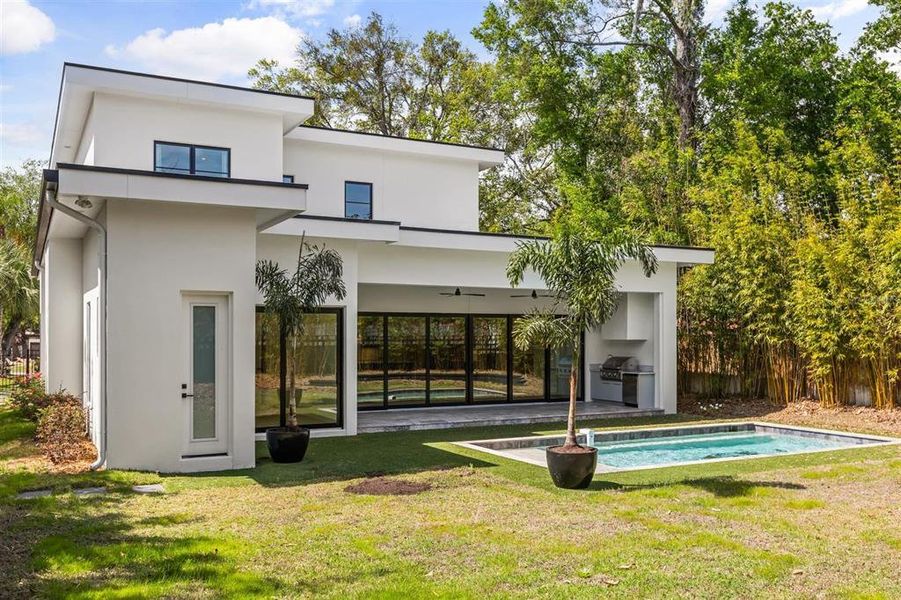 Exterior details and patio area of a home in , Winter Park (Image 26).