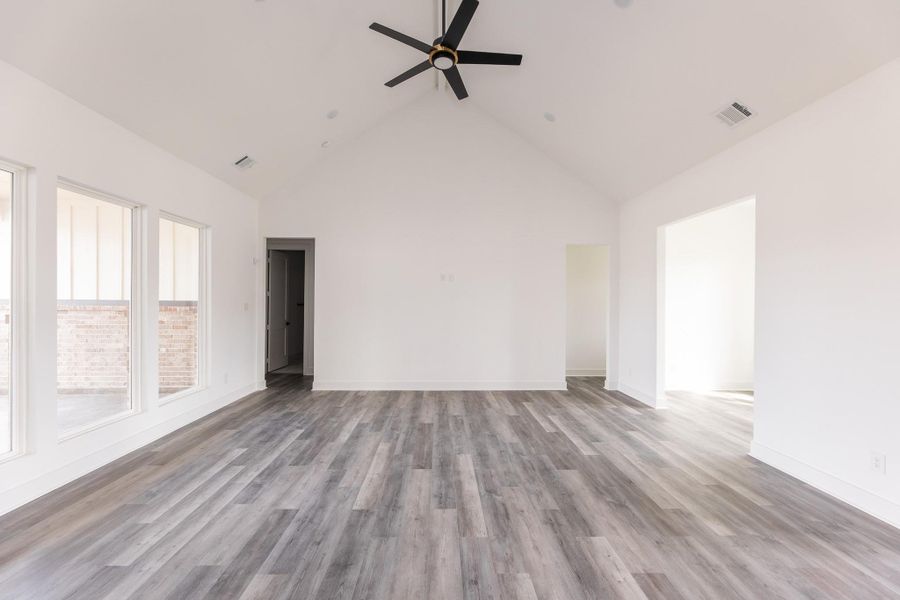 Spacious, unfurnished interior of a new home in , Cypress (Image 22).