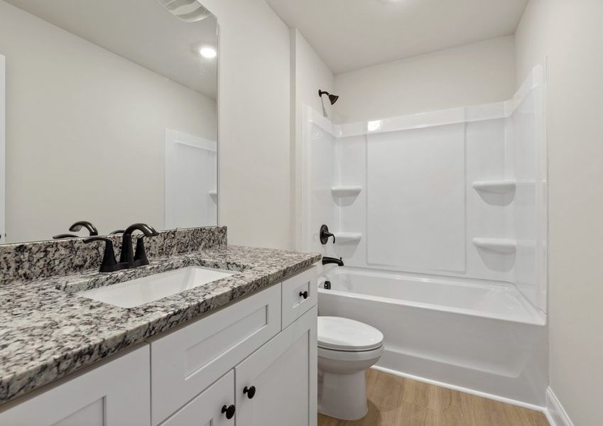 Secondary bathroom