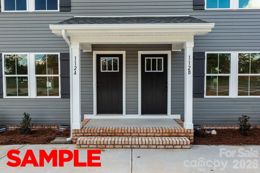 Exterior details and patio area of a home in , Kannapolis (Image 19).