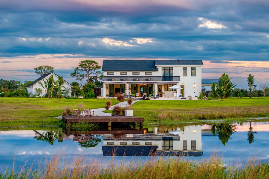 Furnished interior view inside a new home in , Okeechobee (Image 4).