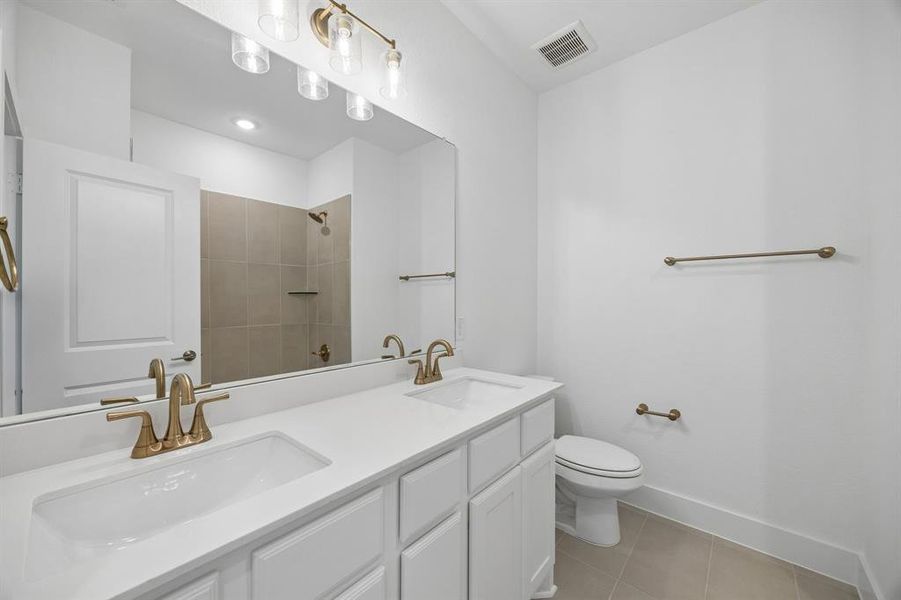 Furnished interior view inside a new home in , McKinney (Image 10).