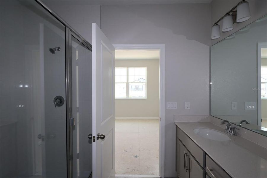 Furnished interior view inside a new home in Center Lake on the Park, St. Cloud (Image 6).