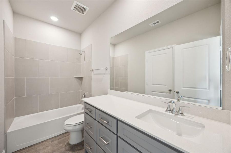 Furnished interior view inside a new home in Sicily, Princeton (Image 5).