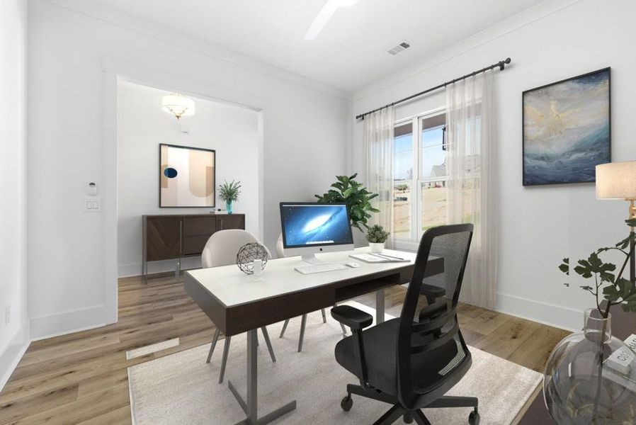 Furnished interior view inside a new home in , Jefferson (Image 21).