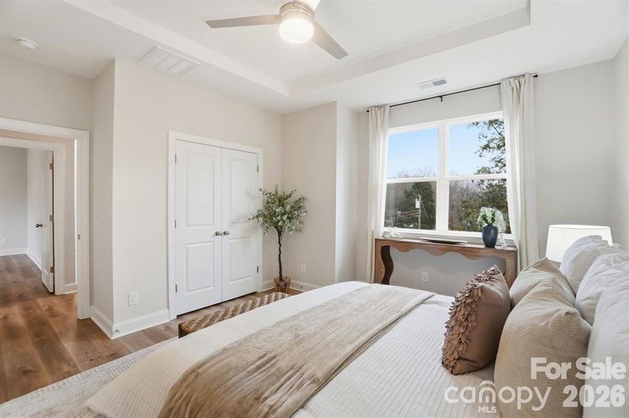 Furnished interior view inside a new home in , Charlotte (Image 19). Furnished interior view inside a new home in , Charlotte (Image 19).