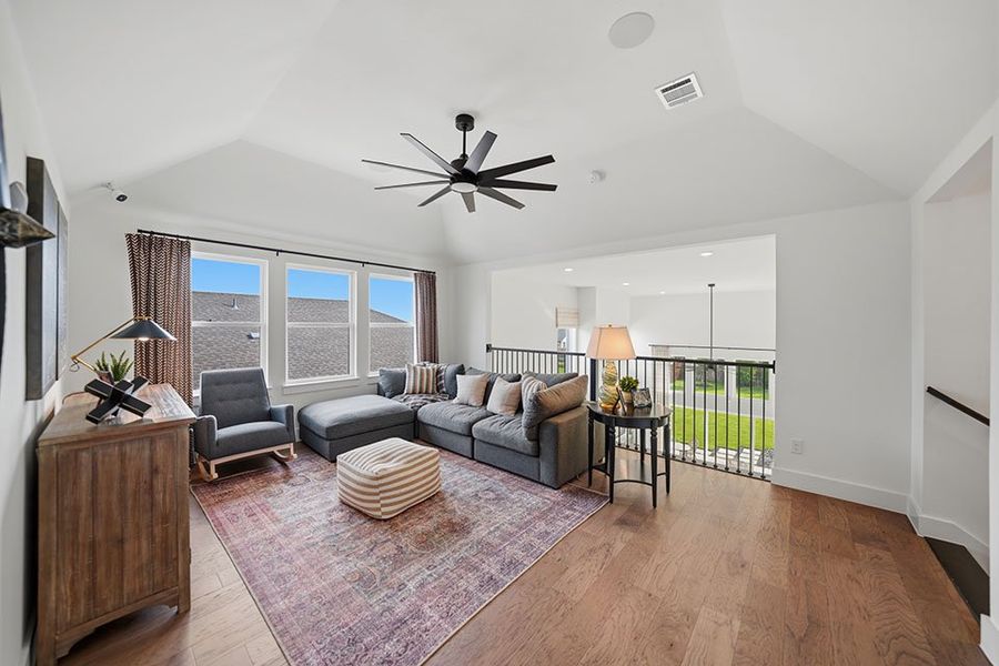Furnished interior view inside a new home in Devonshire, Forney (Image 26).