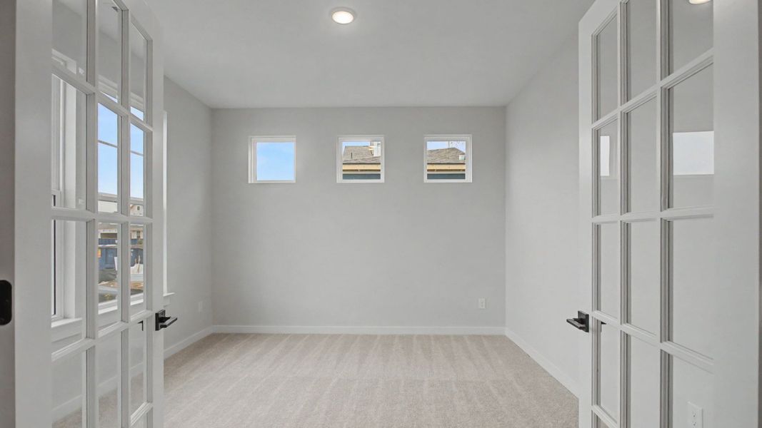 Furnished interior view inside a new home in Cottages of Bearwood, Mount Pleasant (Image 8).