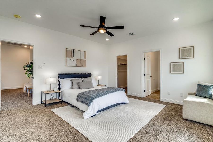 Furnished interior view inside a new home in , Granbury (Image 13).