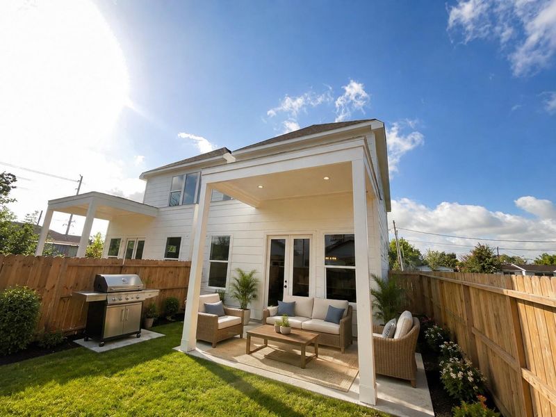 Endless possibilities with this backyard space