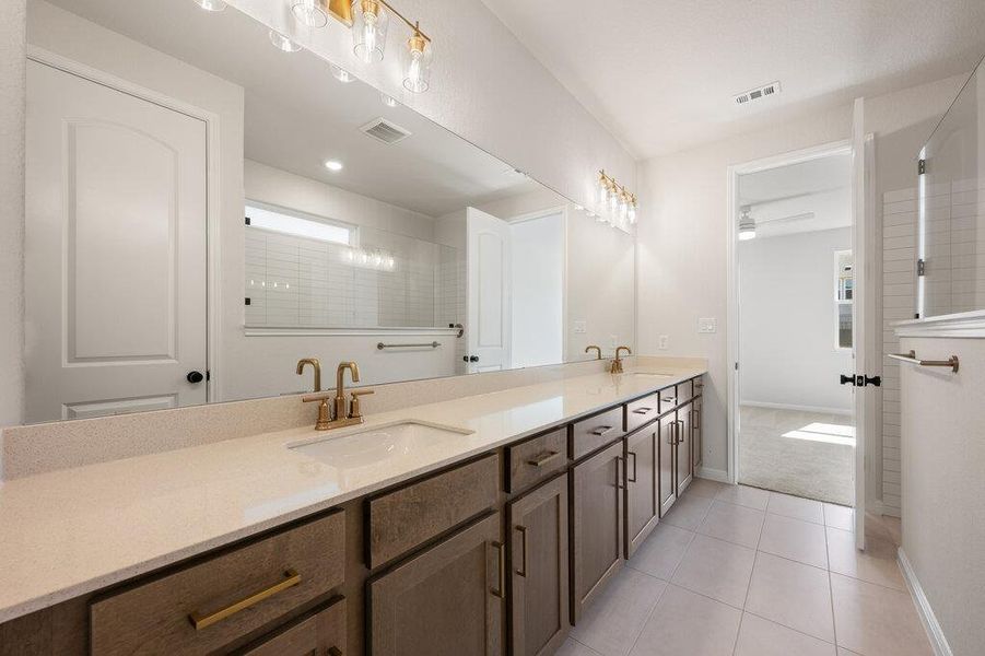Furnished interior view inside a new home in Cannon Ranch, Dripping Springs (Image 12).