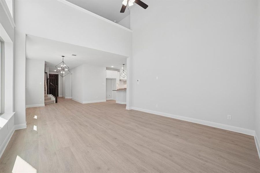 Spacious, unfurnished interior of a new home in Creekshaw – Gardens, Royse City (Image 31).