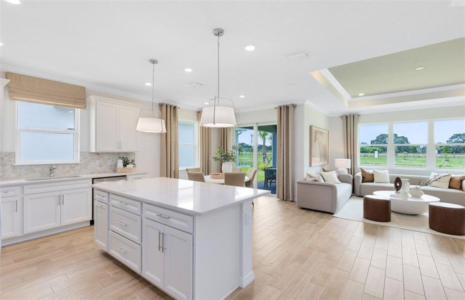 Furnished interior view inside a new home in Winding Meadows, Apopka (Image 23).