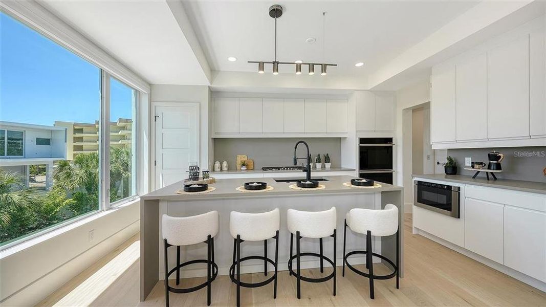 Furnished interior view inside a new home in , Sarasota (Image 16).