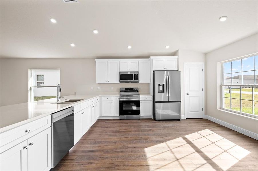 Furnished interior view inside a new home in SummerCrest, Ocala (Image 12).