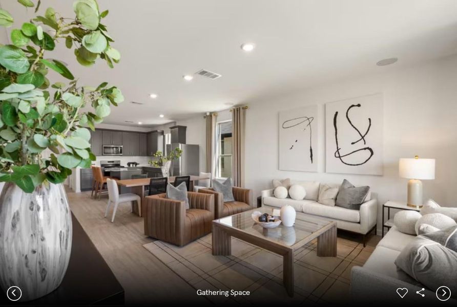 Interior photos- Photo of Centex model home with same floor plan, not of actual home listed.