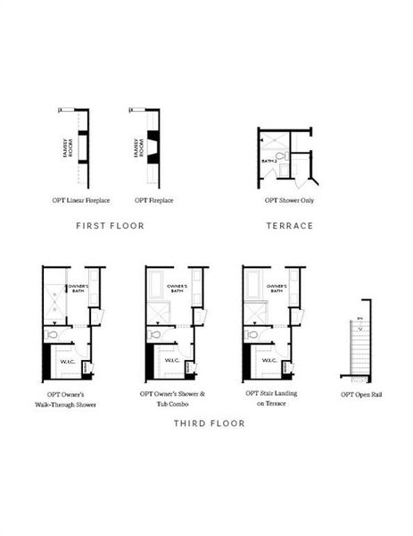 2D floor plan layout of this home in Waterhaven Townhomes, Cumming, GA (Image 7). 2D floor plan layout of this home in Waterhaven Townhomes, Cumming, GA (Image 7).