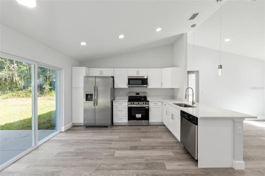 Furnished interior view inside a new home in , Ocala (Image 7).