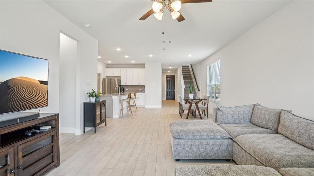 Furnished interior view inside a new home in Venetian, Weston (Image 12).