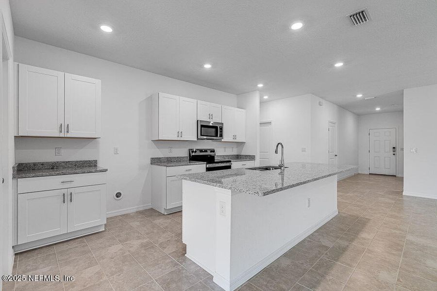 Furnished interior view inside a new home in Coopers Meadow, Jacksonville (Image 12).