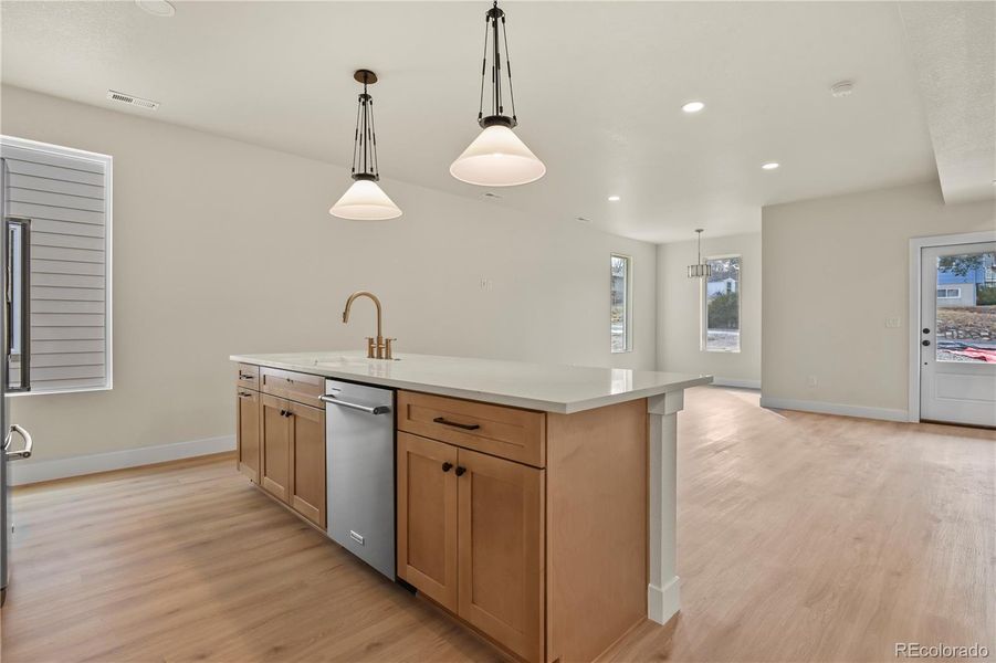 Furnished interior view inside a new home in , Colorado Springs (Image 13).