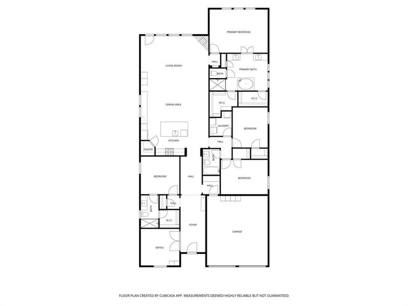 2D floor plan layout of this home in Reunion 50', Rhome, TX (Image 5). 2D floor plan layout of this home in Reunion 50', Rhome, TX (Image 5).