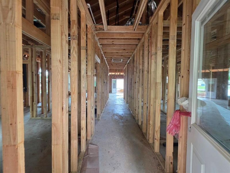 In-progress construction of a new home in , Bowie, TX (Image 8).