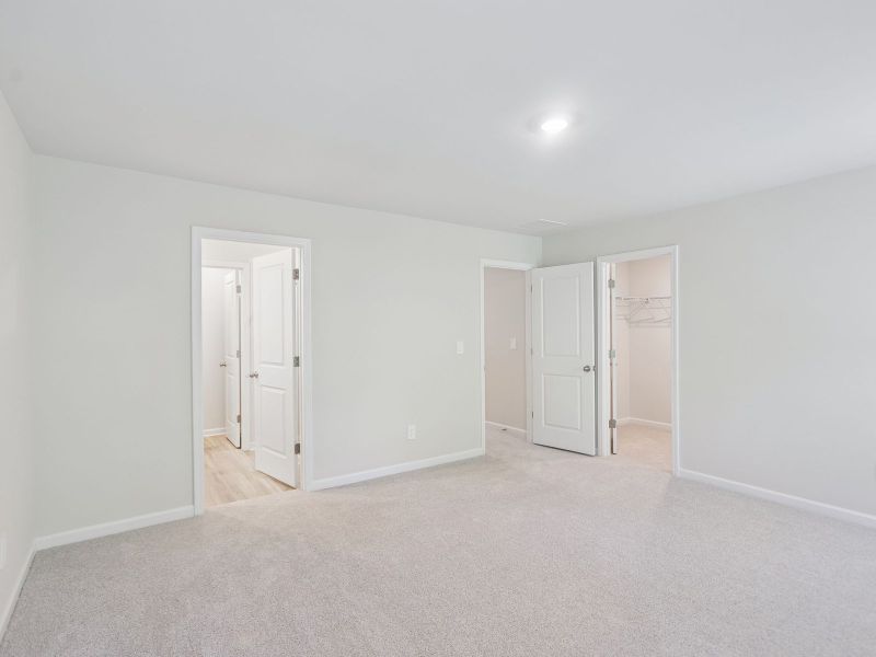Spacious, unfurnished interior of a new home in Artisan Walk, Fairburn (Image 12). Spacious, unfurnished interior of a new home in Artisan Walk, Fairburn (Image 12).